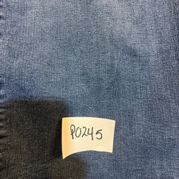 D.Jeans Womens Wide Leg Braided Waist Patch Pocket Denim Blue Jeans Size 14 - Picture 2 of 8